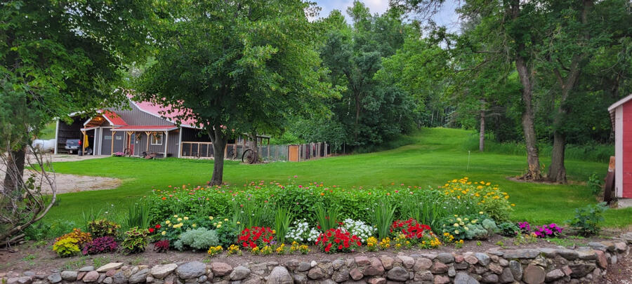 Springtime at Chickadee Valley Farm